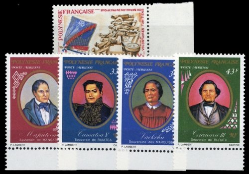 1964, Französisch Polynesien, 36 u.a., **