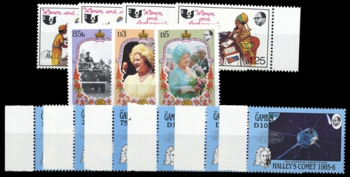 1985, Gambia, 553-56 u.a., **