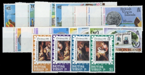 1969, Jungferninseln, 198-201 u.a, **