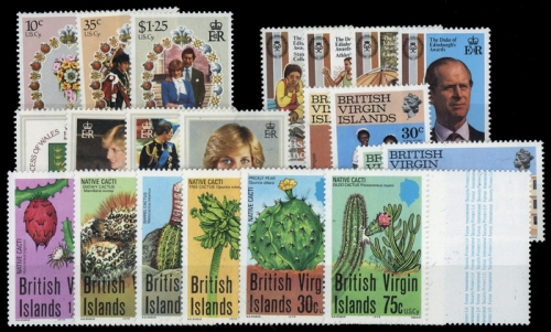 1979, Jungferninseln, 352-57 u.a., **