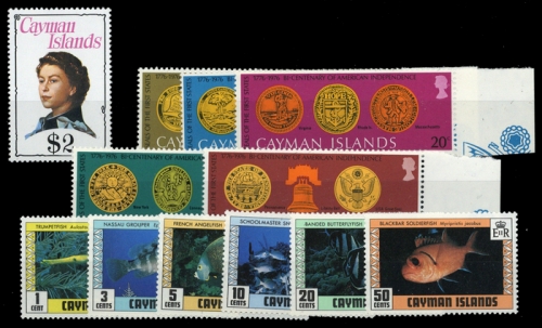 1974, Kaiman-Inseln, 343 u.a., **