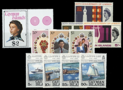 1966, Kaiman-Inseln, 187-89 u.a., **