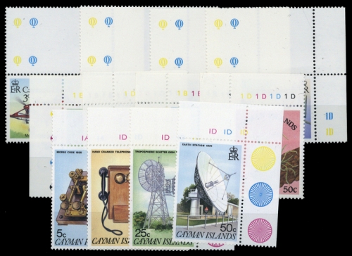 1983, Kaiman-Inseln, 518-21 u.a., **