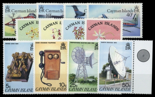 1983, Kaiman-Inseln, 518-21 u.a., **