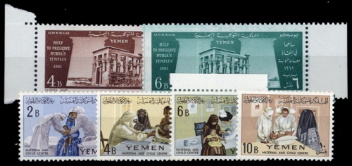 1962, Jemen Nord , 233-34 u.a., **