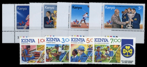 1978, Kenia, 115-18 u.a., **