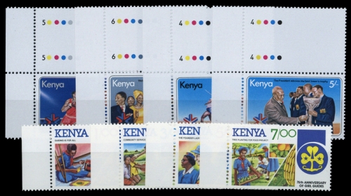 1978, Kenia, 115-18 u.a., **