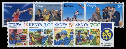 1978, Kenia, 115-18 u.a., **