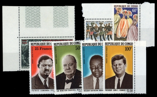 1960, Kongo Brazzaville, 3 u.a., **