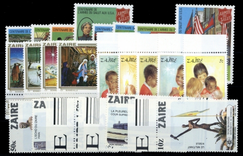 1980, Zaire, 647-54 u.a., **