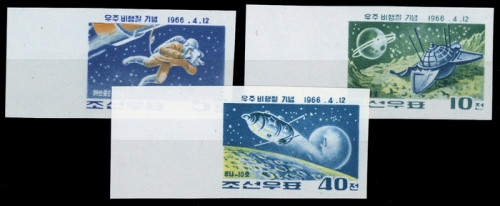 1966, Korea Nord, 708-10 B, (*)