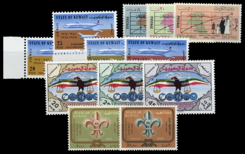 1964, Kuwait, 254-57 u.a., **