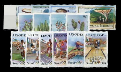 1983, Lesotho, 411-14 u.a., **