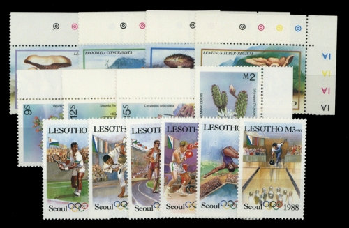 1983, Lesotho, 411-14 u.a., **