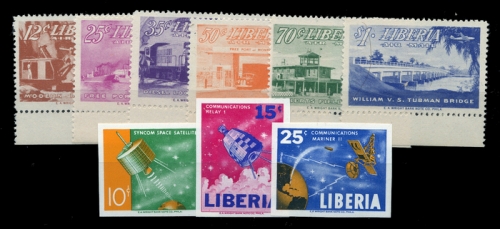 1953, Liberia, 444-49 u.a., **