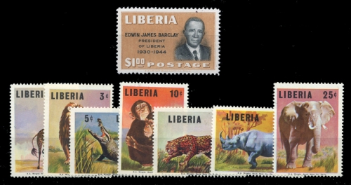 1958, Liberia, 537 u.a., **