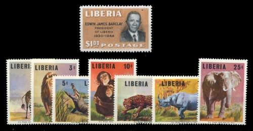 1958, Liberia, 537 u.a., **
