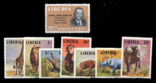 1958, Liberia, 537 u.a., **