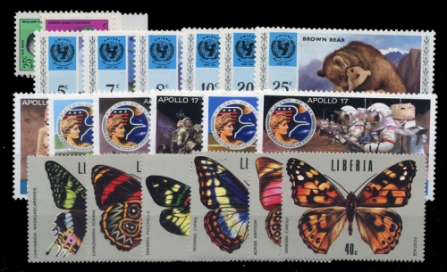 1969, Liberia, 711-12 u.a., **