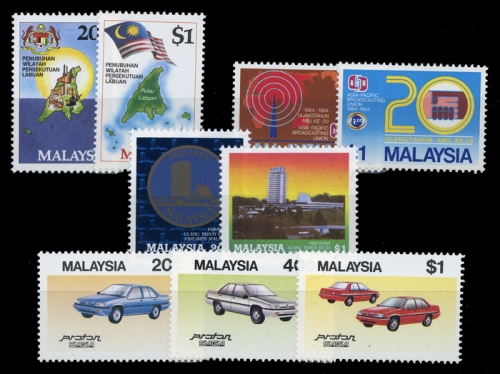 1984, Malaysia, 278-79 u.a., **