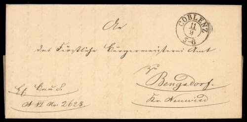 Altdeutschland Preussen, Brief