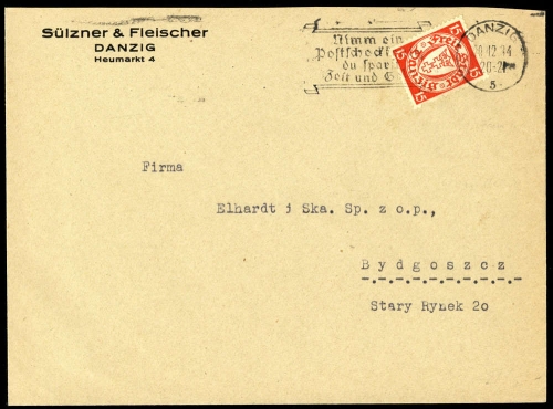 Danzig, 214, Brief