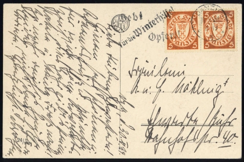 Danzig, 193 (2), Brief