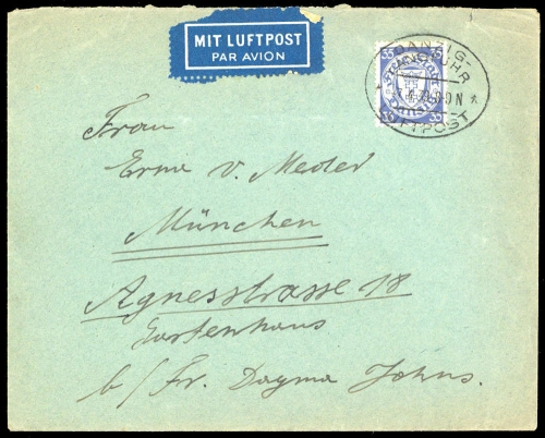 1939, Danzig, 215, Brief