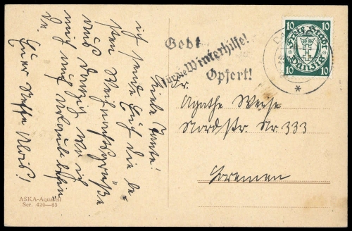 Danzig, 272, Brief