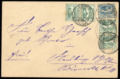 1920, Oberschlesien, 15 (4) u.a., Brief