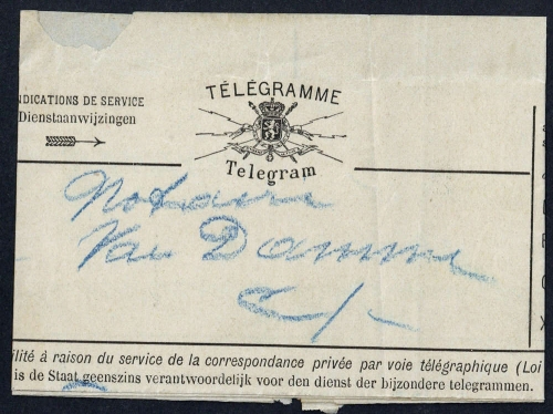 1893, Belgien, Brief