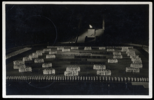 1936, Sport u. Spiel,Olympia Berlin 1936,Werbepostkarten, Brief