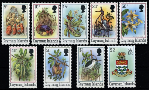 1980, Kaiman-Inseln, 457-65 IV, **