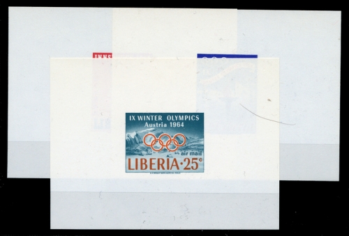 1963, Liberia, 612-14 B, **