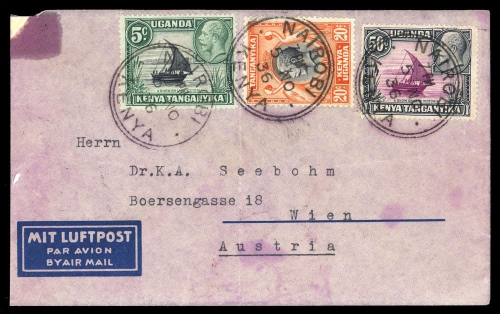 1935, Ostafrikanische Gemeinschaft, 37 u.a., Brief