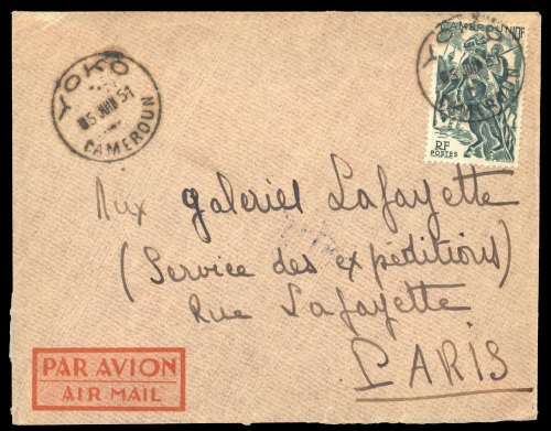 1946, Kamerun, 285, Brief