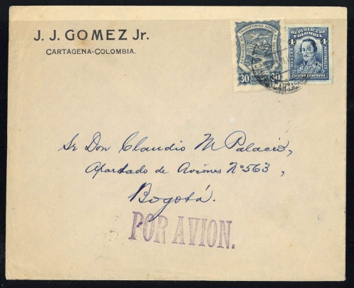 1923, Scadta, 33, Kol.298, Brief