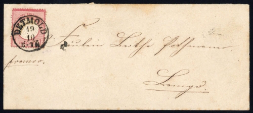 Altdeutschland Thurn und Taxis, DR 4, Brief