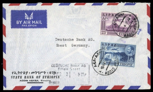 1952, Äthiopien, 333, 310, Brief