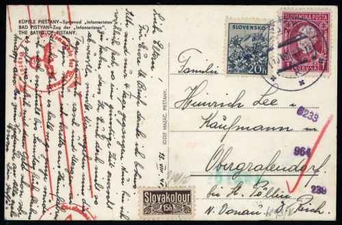 1939, Slowakei, 40, 73, Brief