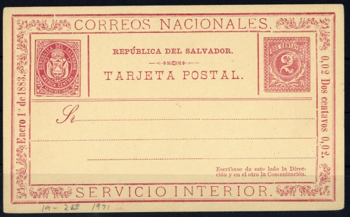 1882, Salvador, P 1, Brief