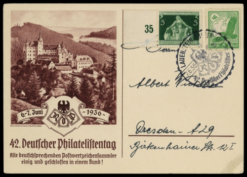 1936, Postgeschichte,Postwesen,, 529, 618, Brief