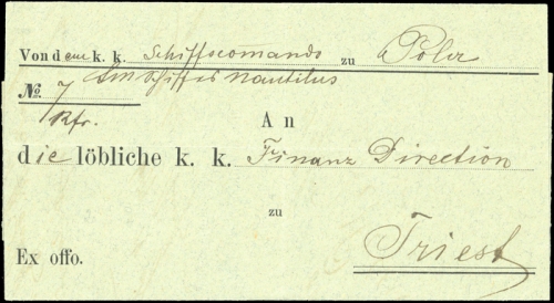 1886, Bosnien und Herzegowina (Österr.), Brief
