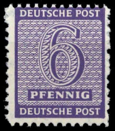 1945, SBZ Westsachsen, 117 AX a, **