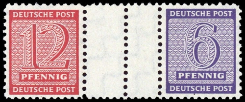 1945, SBZ Westsachsen, W Zd 10, **