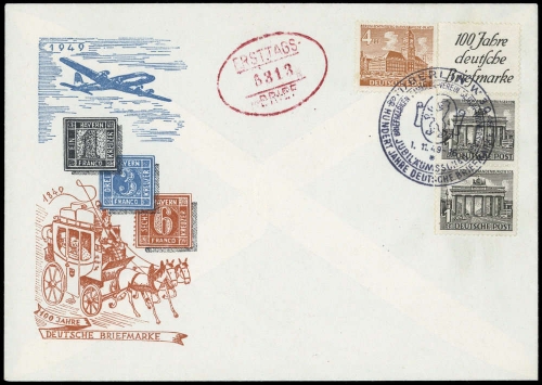 1949, Berlin, S 1, FDC