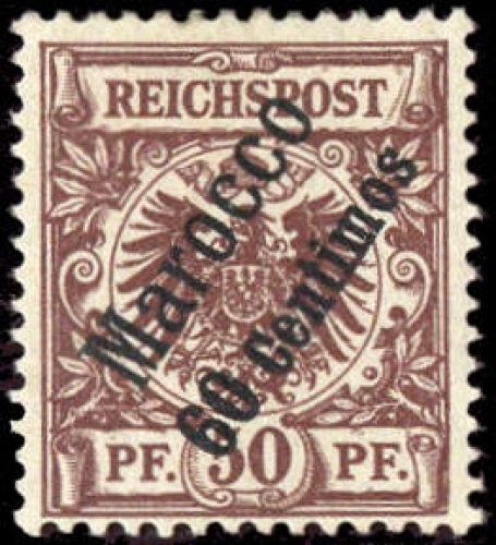 1899, Deutsche Auslandspost Marokko, 6, *