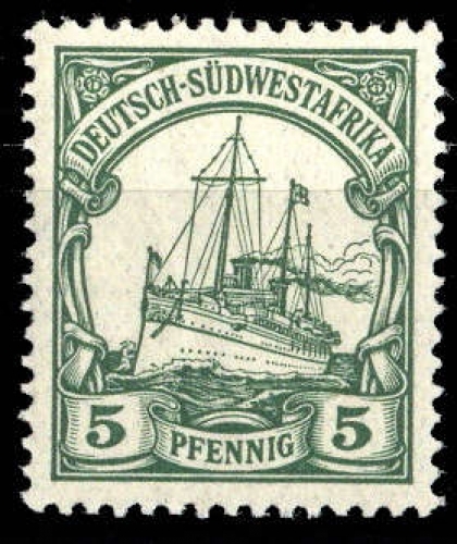 1901, Deutsche Kolonien Südwestafrika, 12, *