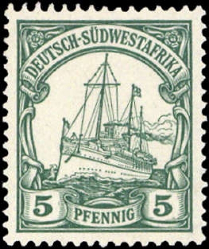 1901, Deutsche Kolonien Südwestafrika, 12, *