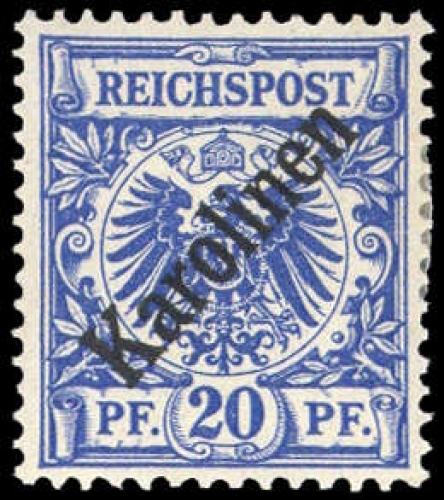 1899, Deutsche Kolonien Karolinen, 4 I, *